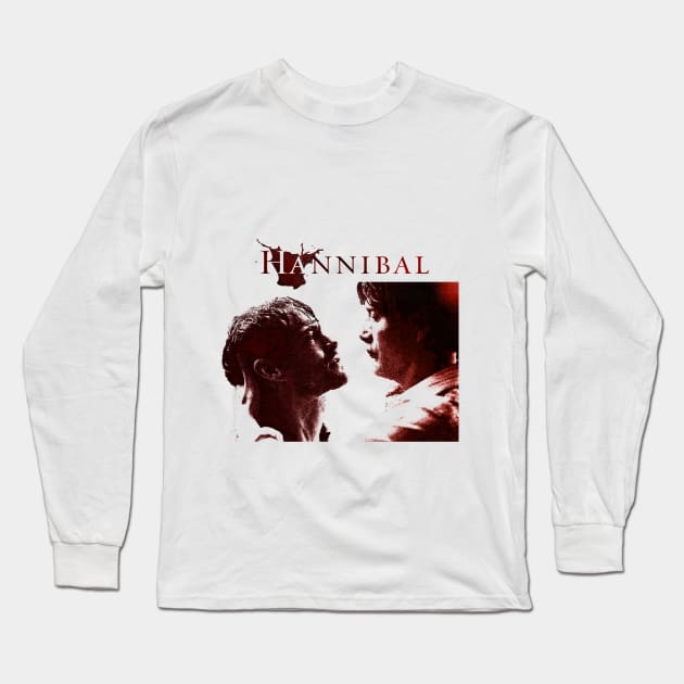 Hannibal last scene Long Sleeve T-Shirt by juchka